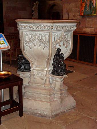 Carlisle Cathedral - The Font